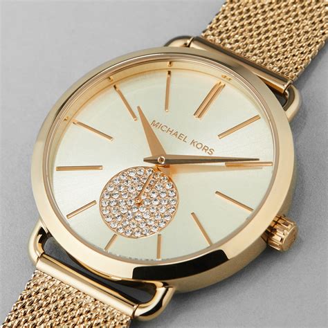 michael kors mesh watch